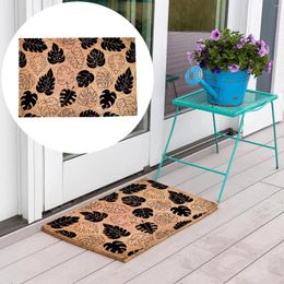 Carpets Leaf Doormat Welcome Mats For Front Door Mat Non Slip Indoor Decor Bathroom Down Throw Blankets Couch