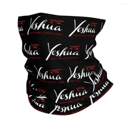 Bandanas Yeshua Jesus Christian Winter Headband Neck Warmer Women Men Hiking Hunting Tube Scarf Face Bandana Gaiter