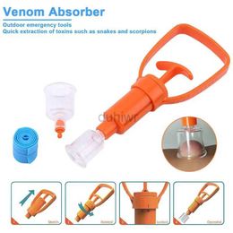H4NP First Aid Supply Outdoor Venom Extractor Venom Snake Mosquito Bee Bite Vacuum Suction Pump Survival Camping Hiking First Aid Safety Rescue Tools d240419