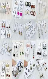 10Pairslot Mix Style Fashion Stud Earrings Nail For Gift Craft Jewellery Earring PA34561792323982215