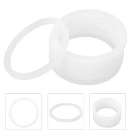 Dinnerware 20 Pcs Wide Mouth Shims Bottle Silicone Rings Silica Gel Jar Gaskets Replacement