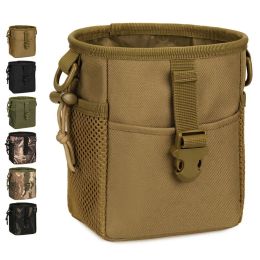 Packs Molle System Hunting Tactical Magazine Dump Drop Pouch Recycle Waist Pack Ammo Bags Airsoft Military Accessories Bag