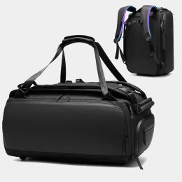 Briefcases 40l Men Travel Bag Lage Gym Bags Multifuncation Fiess Dry Wet Shoulder Bag Outdoor Travelling Handbag Backpack Duffel Bag