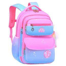 Bags Orthopaedic Primary School Bags for Girls Gradient Colour Grades 136 Children's Backpack Large Capacity Kids Rucksack Mochila