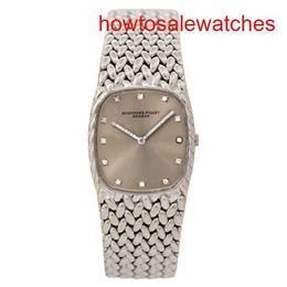 Womens AP Wrist Watch 18K White Gold Graduated Diamond Manual Mechanical Fashion Women's Watch Luxury Watches Swiss Watch High-end Watches