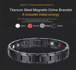 Therapeutic Energy Healing Bracelet Stainless Steel Magnetic Therapy Bracelet2324334