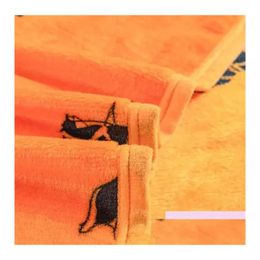 Blanket Designer Cashmere Luxury Letter Home Travel Throw Summer Air Conditioner Beach Towel Womens Soft Drop Delivery Garden Textiles Dhky9