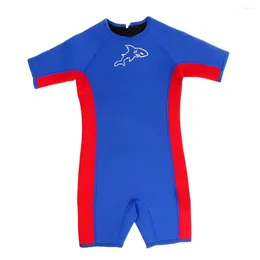 Women's Swimwear Wetsuit Kids Shorty 3mm Boys Swimming Surfing Snorkelling Diving Suit