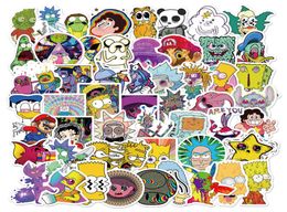 50PCS Cartoon stickers anime Graffiti Sticker Waterproof Scooter Laptop Luggage Stickers Whole2020082