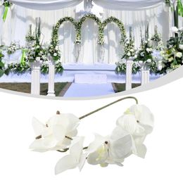 Decorative Flowers High Quality Artificial Flower Phalaenopsis Wedding Decoration Accessories Home/wedding/store/party