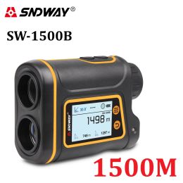 Telescopes Sndway Telescope Laser Range Finder Digital Distance Meter Hunting Monocular Golf Rangefinder Lcd Display Roulette Tape Measure