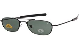 Newest Army AO Pilot Sunglasses For Mens Designer Sunglasses Fashion Men Glasses UV400 Oku Ross De Sol Mens Sunglasses Y2565638850