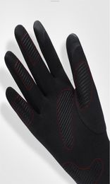 Men Cycling Ski Black Gloves Unisex Waterproof AntiSlip Mittens Winter Driving Gloves Windproof TouchScreen Handschoenen8164358