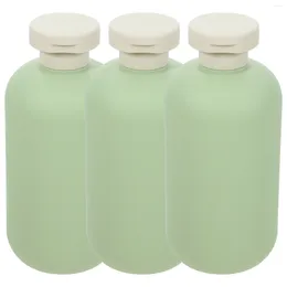 Bath Accessory Set 3 Pcs Shower Gel Bottle Sub For Shampoo Convenient Milk Makeup Refrigerator Conditioner Liquid Storage Simple Bottles