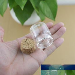 Packing Bottles Wholesale 24Pcs/Lot 37X40Mm 25Ml Mini Glass Spice Storage Jars Corks Spicy Bottle Containers Tiny Vials With Cork Stop Dhrf9
