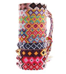 totem pole friendship bracelet bohemian Brazilian summer handcrafted thread macrame bracelet for woman pulseira feminina hombre5379781