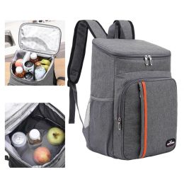 Bags 18L Cooler Backpack Thermal Bag Lightweight Picnic Insulated Thermal Backpack Cooler LeakProof Delivery Bag Outdoor Fridge Bag