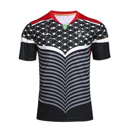 Football Jersey Men Sport 16-17 Palestinian Rugby Home And Away Jersey S-3Xl