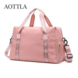 Bags AOTTLA Waterproof Women Handbag Travel Bag Multifunction Shoulder Bag For Ladies Crossbody Bag Sport Gym Bag Quality Luggage Bag