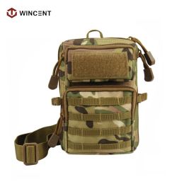 Packs Outdoor Sling Bags Tactical EDC Pouch Universal Army Military Zipper Molle System Pocket Hunting Accessories Waist Bag Phone Bag