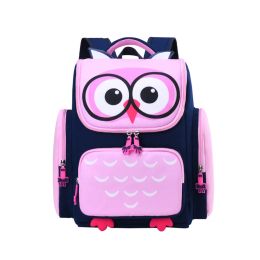 Bags Anime Owl School Bags for Girls Boys Kids Cartoon Primary Backpack Orthopedic Owl Schoolbags Children Mochila Infantil Pink Blue