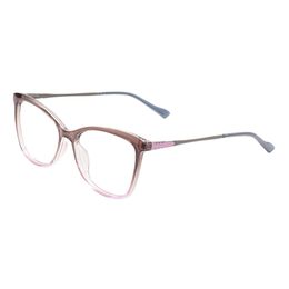 TR Colorful Cat Eye Glasses Frame With Spring Hinge For Prescription Lenses 240410