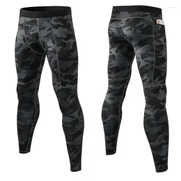Men's Pants Cody Lundin Spandex Compression Base Layer Running Exercise Camouflage Print Men Outdoor Cycling Jogging Hiking Leggings