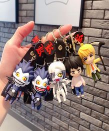 12 Styles Anime Doll Cute Keychain Figures Toy Kawaii Cartoon Keychain Children039s Backpack Pendant Key Chain Accessories Frie3550222