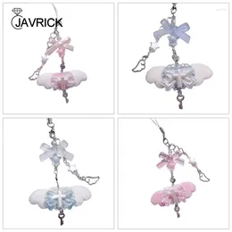 Keychains Conch Phone Pendant Bowknot Keychain Charm For Women Decors