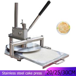 Pizza Pastry Presser Machine Manual Dough Press Roller Pancake Flattening Machine