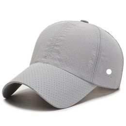 Outdoor Hats Ll Baseball Yoga Visors Ball Caps Canvas Small Hole Leisure Breathable Fashion Sun Hat For Sport Cap Strapback 30 Drop De Dhskf