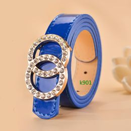 2020 New designer kids belt strap hight quality luxury fashion pu leather children belt boys girls pin buckle pants belts 0064539109