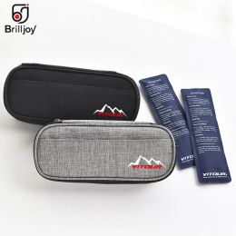 Bags Brilljoy Insulin Cooler Bag 2022 New high quality Insulin Travel Case Portable Insulated bag Cooler Box Aluminum Foil ice bags