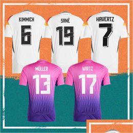 Soccer Jerseys 2024 Germany Musiala 24/25 European Cup Kroos Kimmich Havertz Goretzka Flkrug Shirt Mler Wirtz Sane Football Drop Deliv Otrkt