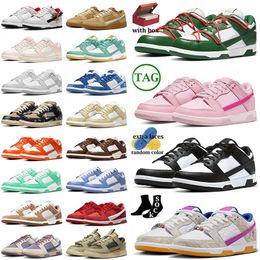 nike sb dunk low travis scott dunks off white Box Running Shoes Tasarımcısı Panda Üç Pembe Pine Green Doğdu x Yükselmiş Lobster Jewels Sneakers