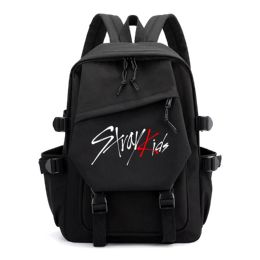 Mochilas Stray Kids Backpack College Bag Bag Saco de Big Capacity Bag Hyunjin Bangchan Felix Lee Saiba Presente para Crianças