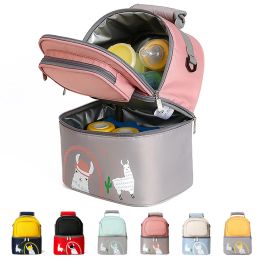 Bags Insulation Bag Breast Milk Bottle Feeding Milk Storage Nursing Bag Double Layer Refrigerated Baby Food Backpack Breast Pump Bag