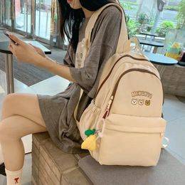 Backpack Drop Female High School Students Ins Wind Large Capacity Casual Backpacks For