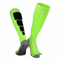 Sports Socks Nonslip Football Adts Athletic Long Absorbent Grip Sock For Soccer Volleyball Running Knee Length Sto Drop Delivery Outdo Otyrz