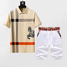 designer tracksuit Men's Tracksuits Men Luxury Designer Shirts Mens Designer Shorts Fashion Summer Clothing Short Sleeve Variety T5
