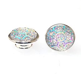 925 Silver Plated Designed Resin Cabochon Jewelpops Fits DIY Insert Charm Bracelets Necklace Ring For Diy Jewellery Making1831361