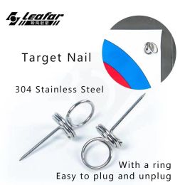 Packs 12Pcs/pack Stainless Steel Archery Hunting Target Nail Target Face Pin Outdoor Sports Fasten Tools Shooting Paper Fixed Pins Cam