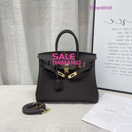Luxury A Birknns Higher version Baotou layer Togo leather high-end women's handbag in Guangzhou Q7AP