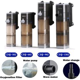 Accessories Sunsun Internal Filter Submersible Power Pump Oxygenation Water Change Wave Maker for Aquarium Fish Tank 500l/h1500l/h 7w25w