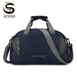 Bags Scione Travel Luggage Handbags Women High Quality Sport Duffel Shoulder Bags Men Simple Casual Fitness Outdoor Crossbody Bag