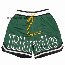 Rhude Shorts Top Quality 24ss Sport Summer Designers Mens Basketball Panel Court Swim Trunks Sweat Senna Flight Yachting Short Bottoms Buy 721