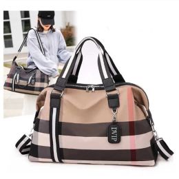 Bags Women Bag Sports Leisure Portable Travel Bag Fitness Bag Women's Short Distance Business Single Shoulder Nylon Luggage Bag