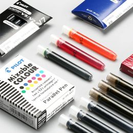 Pens Pilot IC50/100 Fountain Pen Ink Bag 78g/88g Parallel Fountain Pen Yuanqi Ink Straight Liquid V5/V7 Replaceable Ink Bag