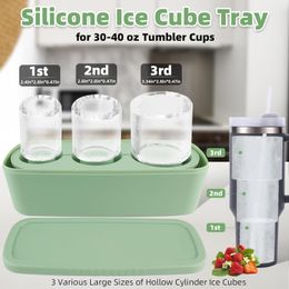 Silicone Ice Grid Mould Large Capacity Ice Grid Ice Making Mould Creative With Box Household