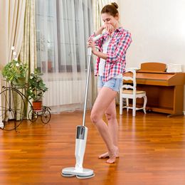 Cordless Electric Mop Dual-Motor Low Noise Spin with Water Tank USB Charging Handheld Mops Floor Cleaning Tool 240418